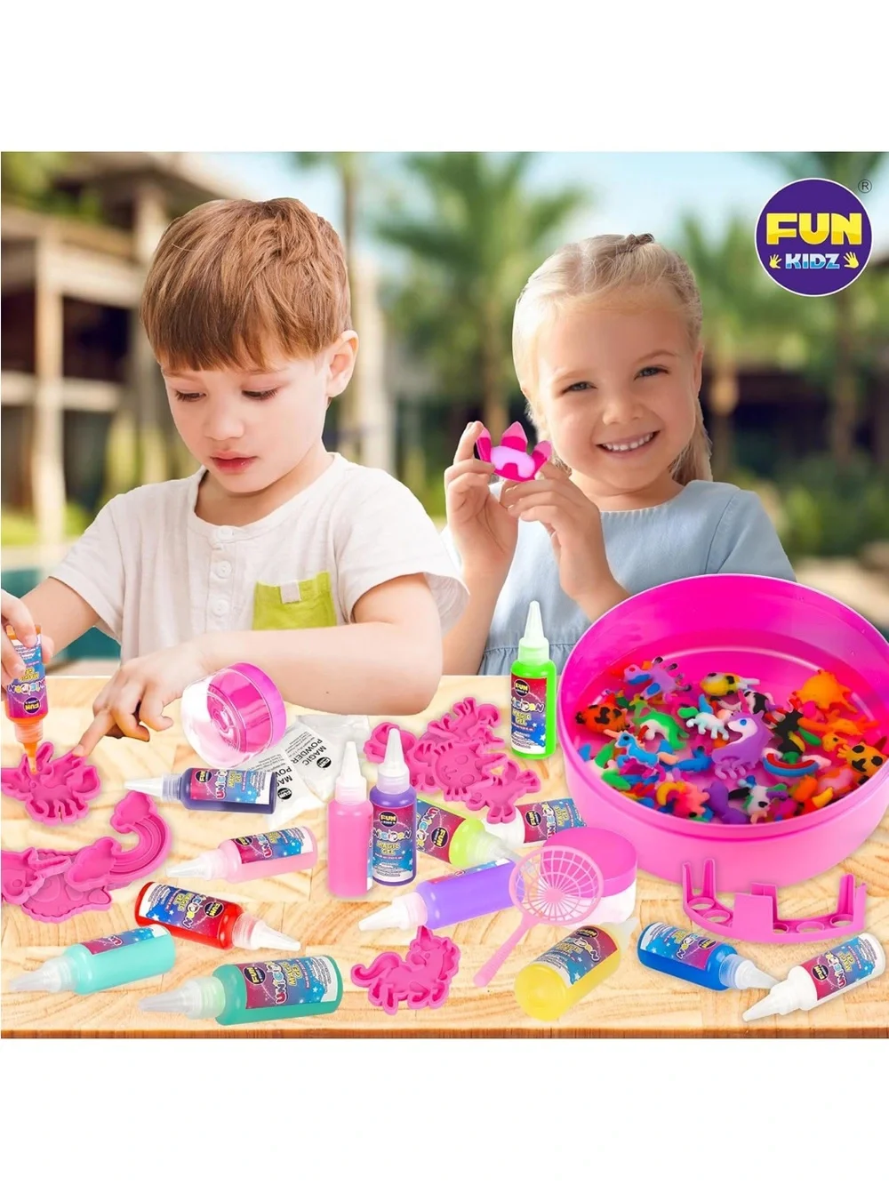 NEW SEALED FUN KIDZ Unicorn Magic Grow Aqua Elves Kids Craft Kit GREAT GIFT
